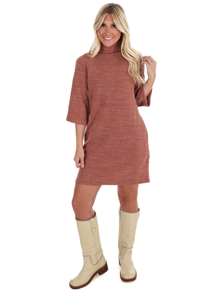 Fall Muse Turtleneck Dress