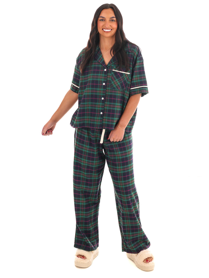 North Pole Nights Plaid Christmas Pajamas