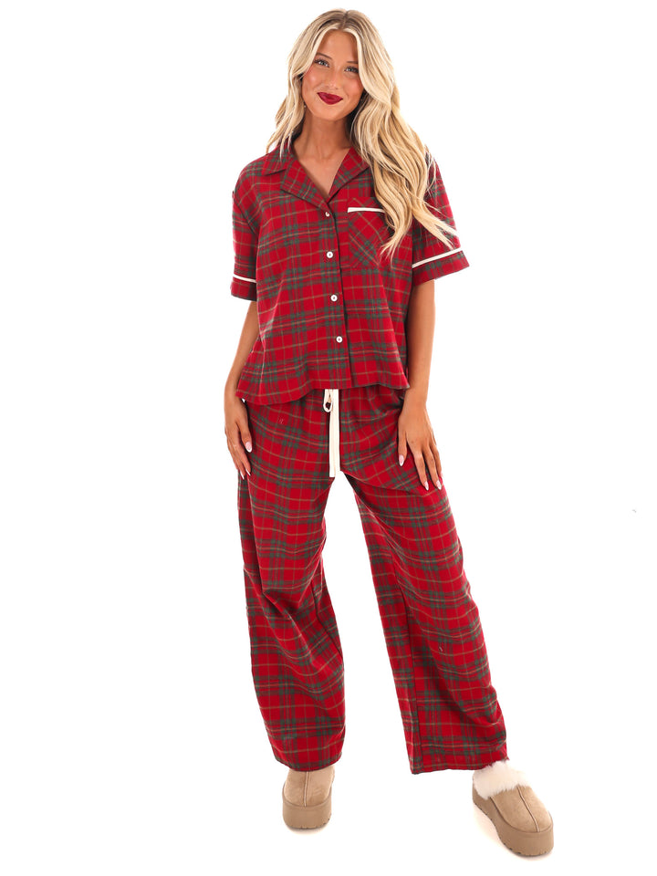 North Pole Nights Plaid Christmas Pajamas