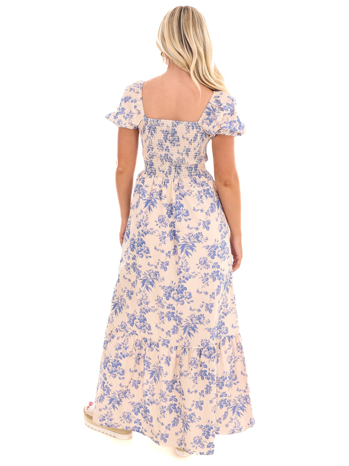 Set Me Free Floral Maxi Dress