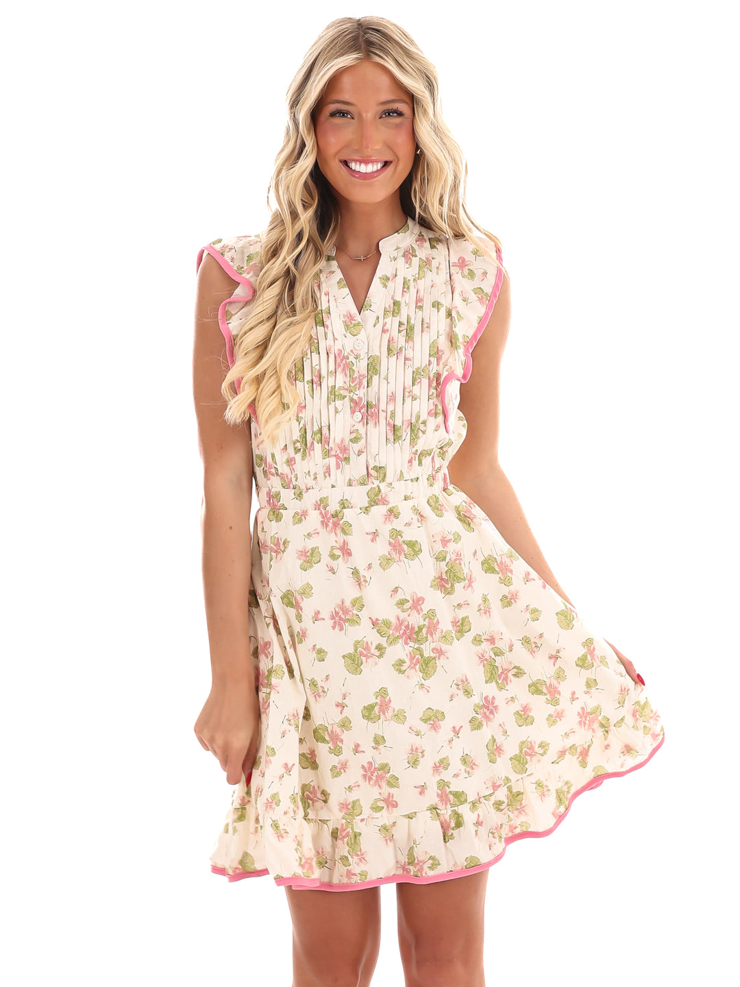 Everything I Want Print Dress