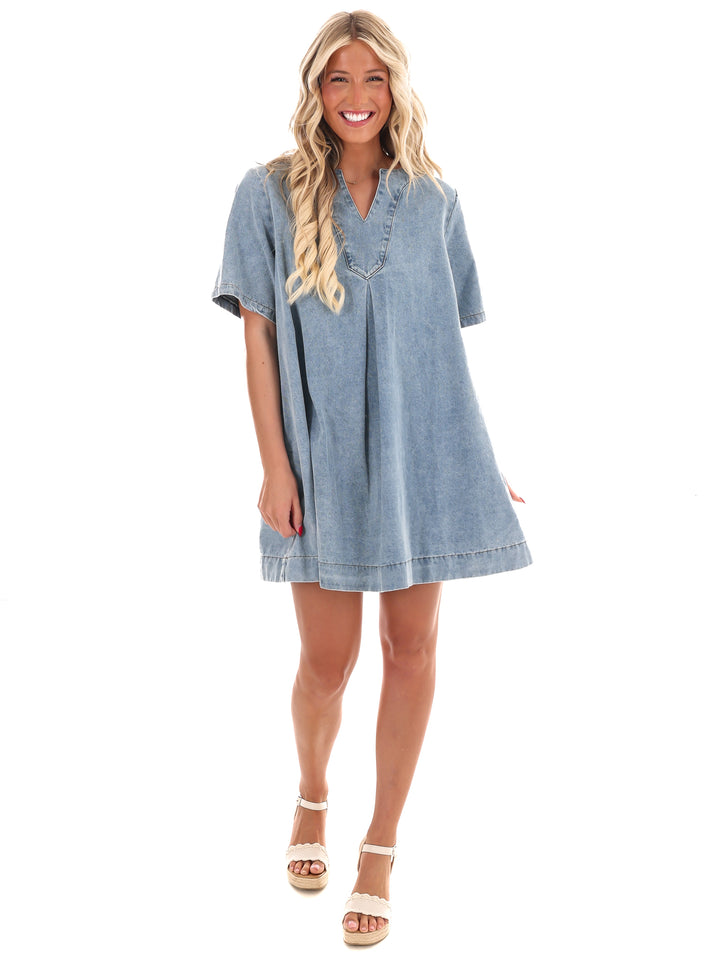 Do You Ever Denim Dress