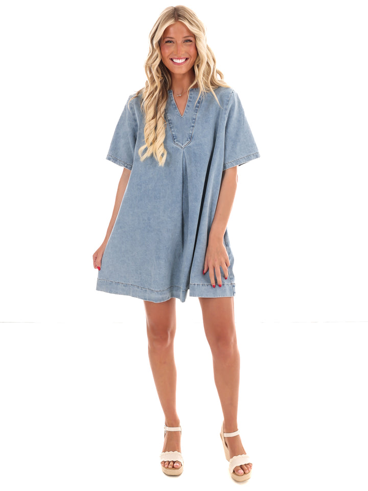 Do You Ever Denim Dress
