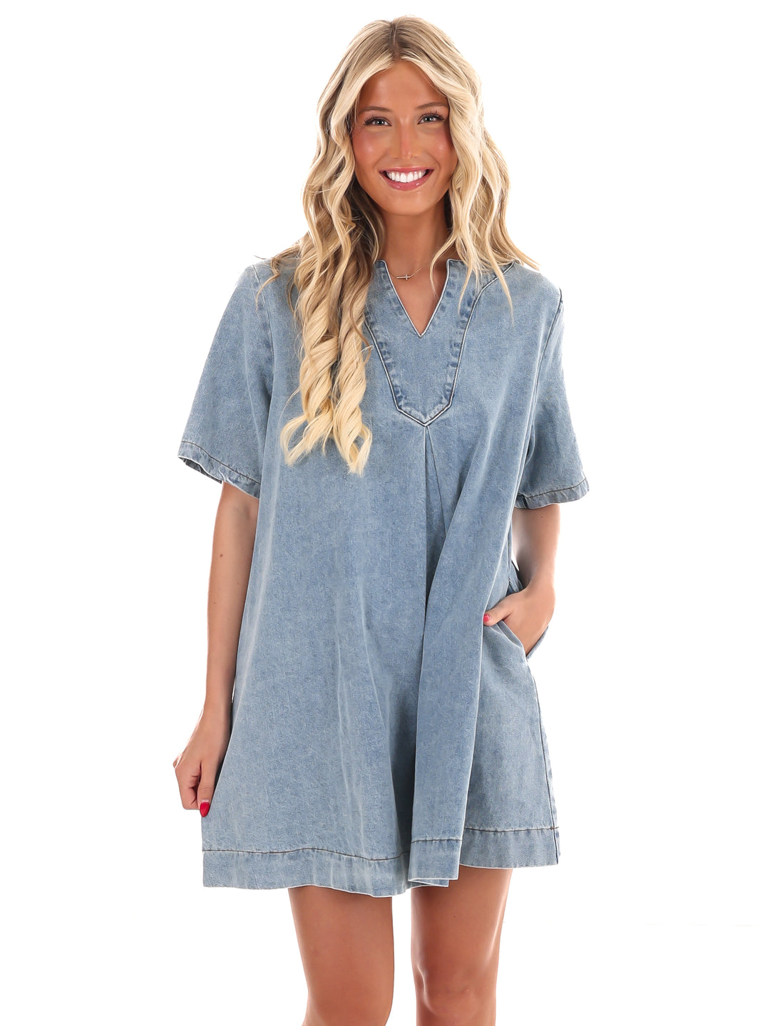 Do You Ever Denim Dress