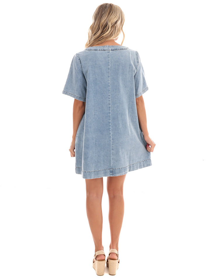 Do You Ever Denim Dress