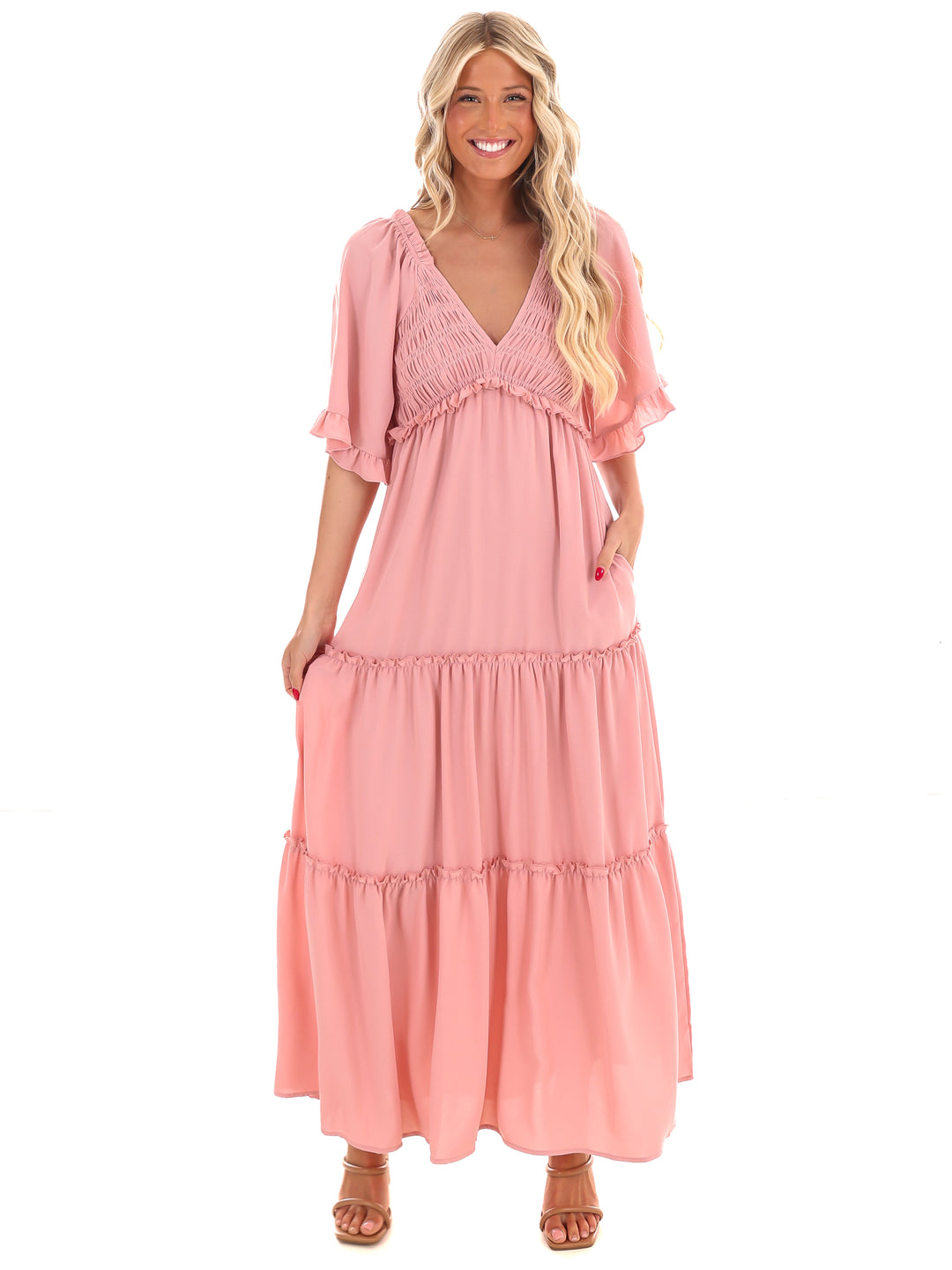 Walk the Talk Maxi Dress