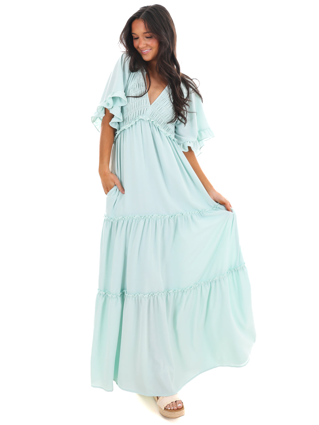 Walk the Talk Maxi Dress