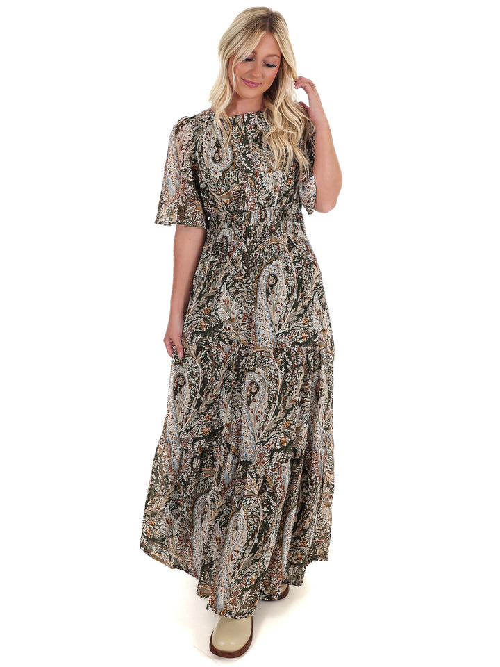 Autumn Air Maxi Dress