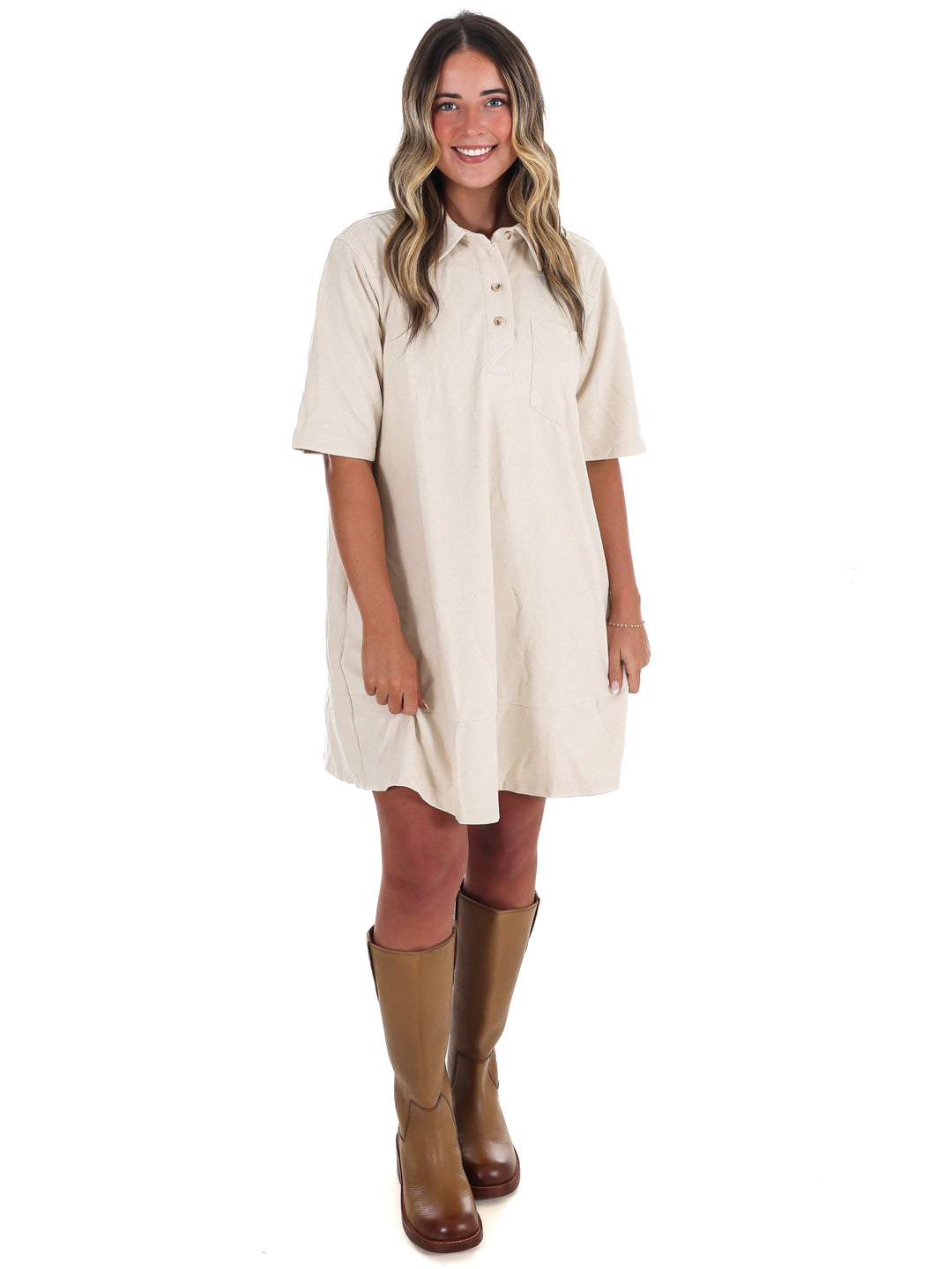 Rustic Rebel Suede Mini Dress