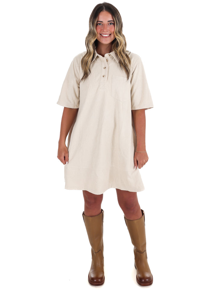 Rustic Rebel Suede Mini Dress