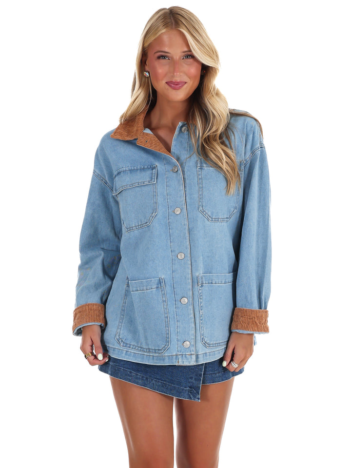 Timber Trail Denim Barn Jacket