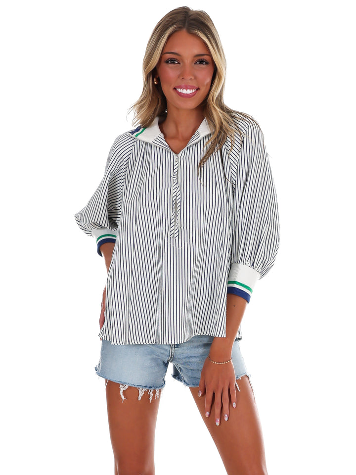 On Repeat Stripe Top