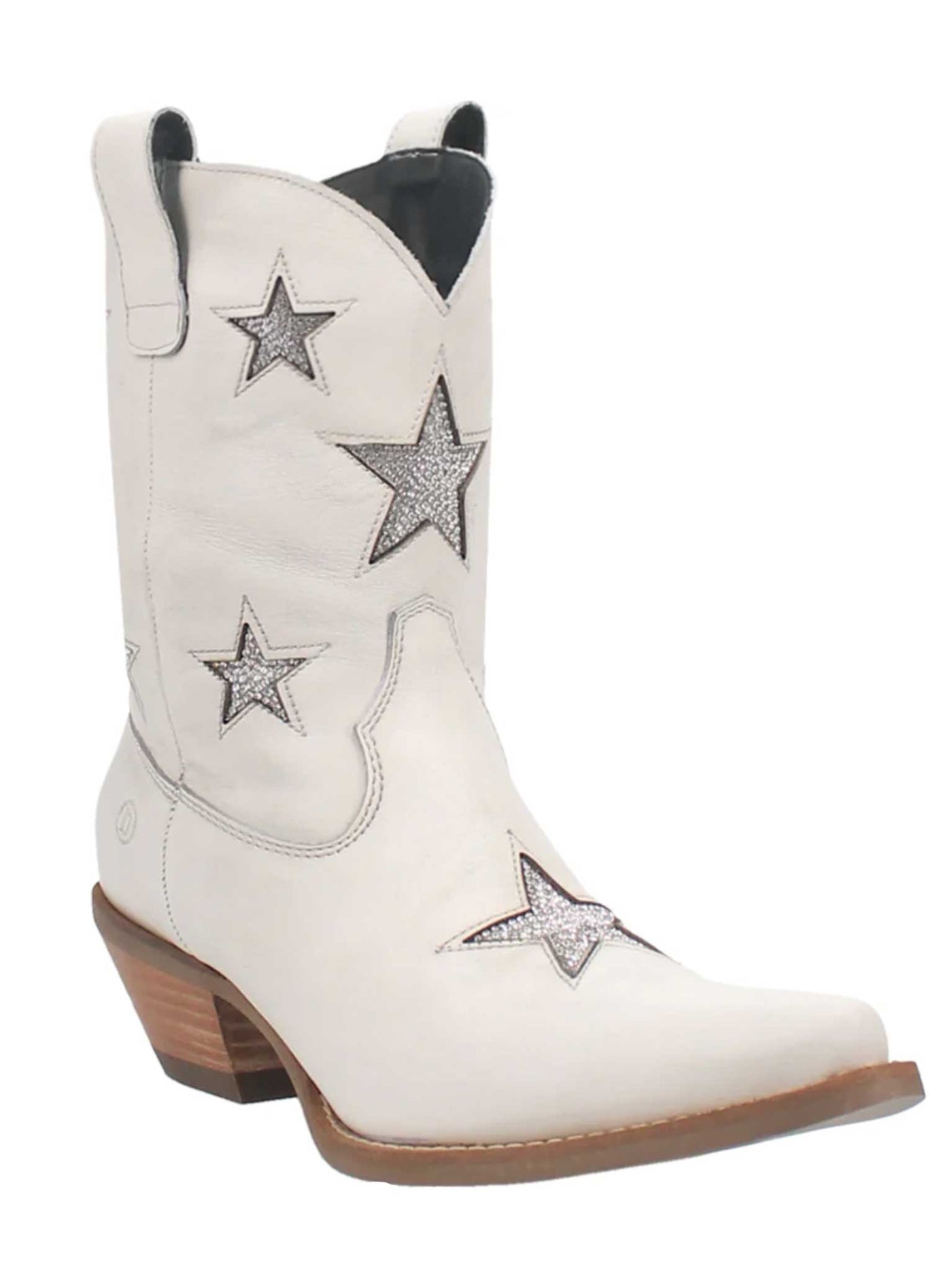 Star Struck White Cowboy Boots