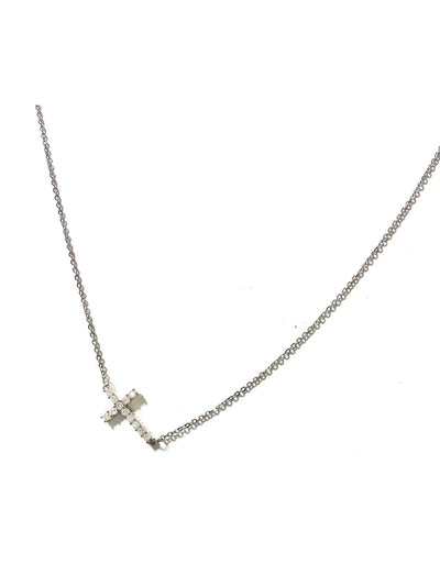 The Gift Sideways Cross Necklace
