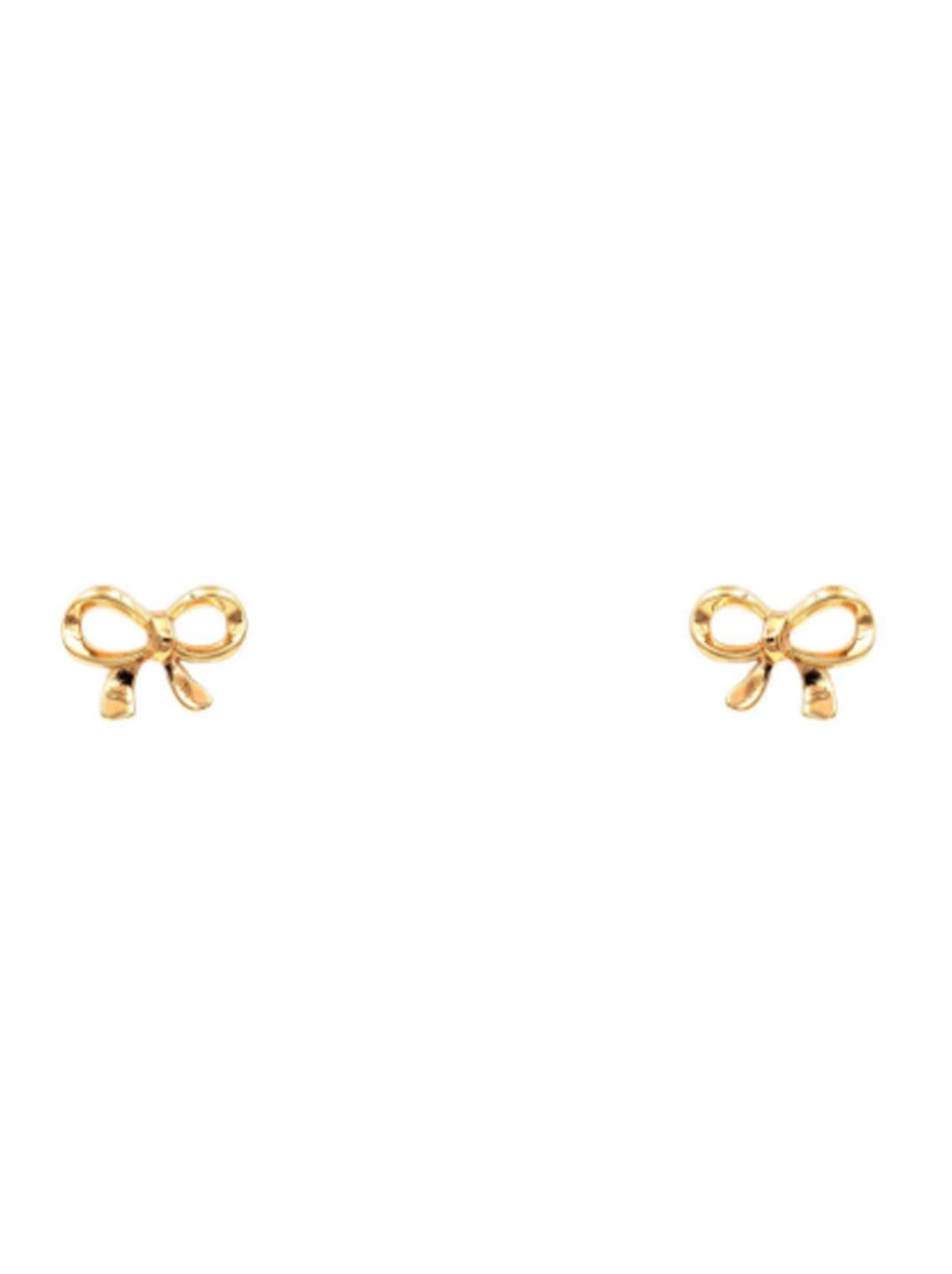 Ribbon Stud Earrings