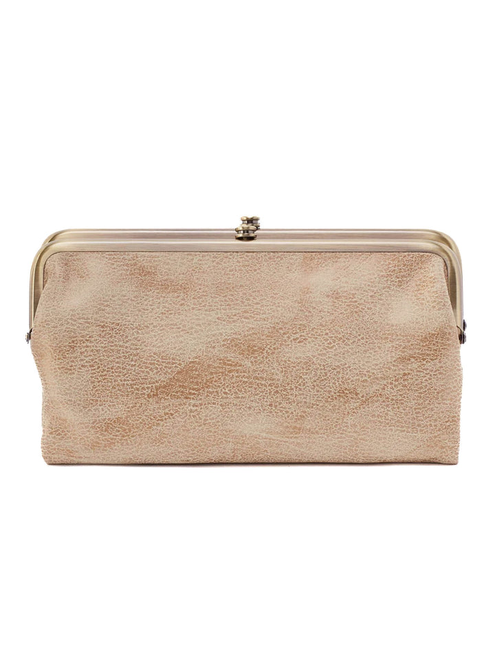 Hobo Lauren Metallic Leather Clutch-Wallet