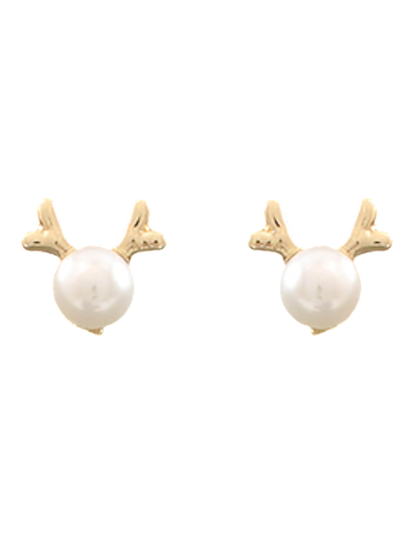 Pearl & Rudolph Earrings