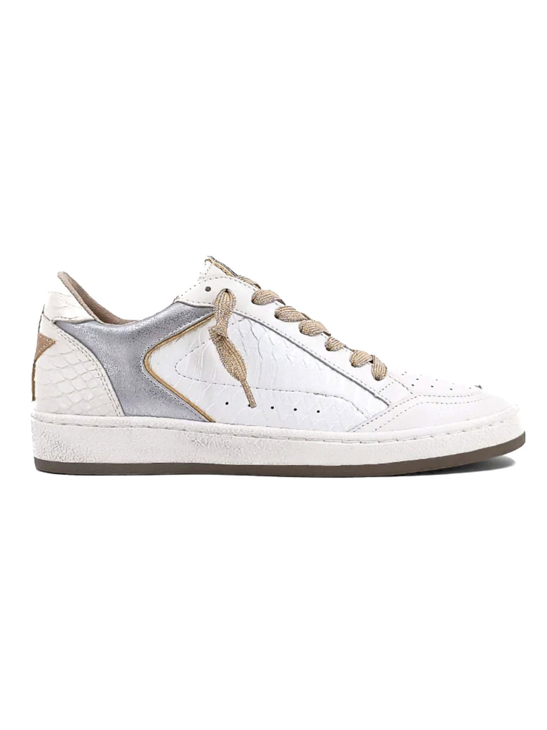 Park White Snake Sneakers