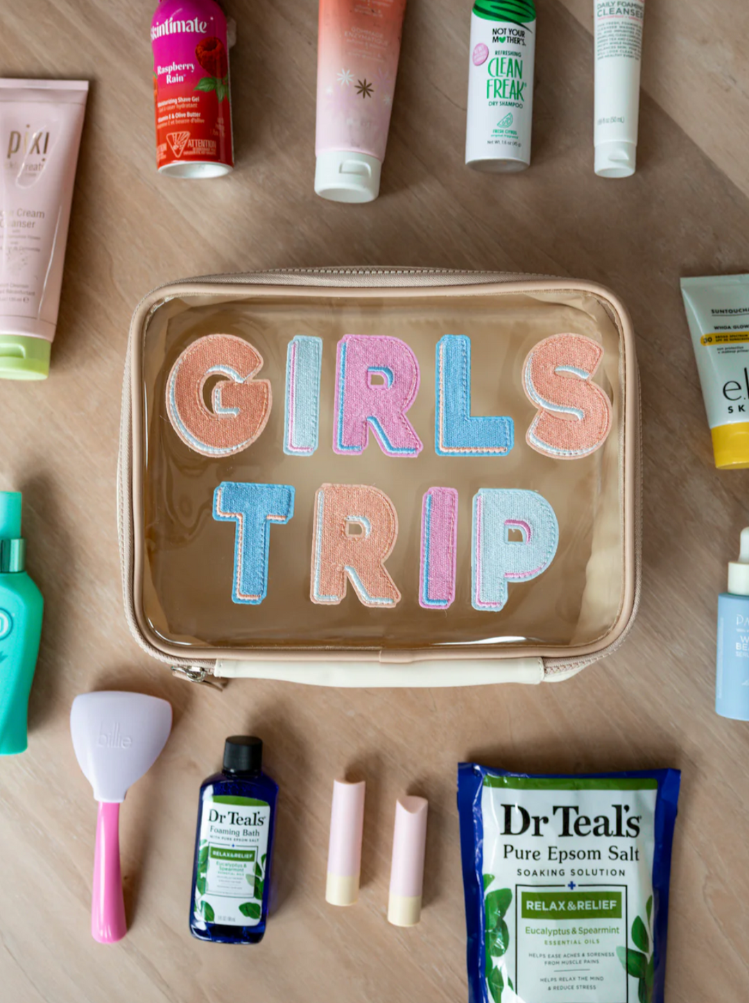 Girls Trip Oversized Cosmetic Bag