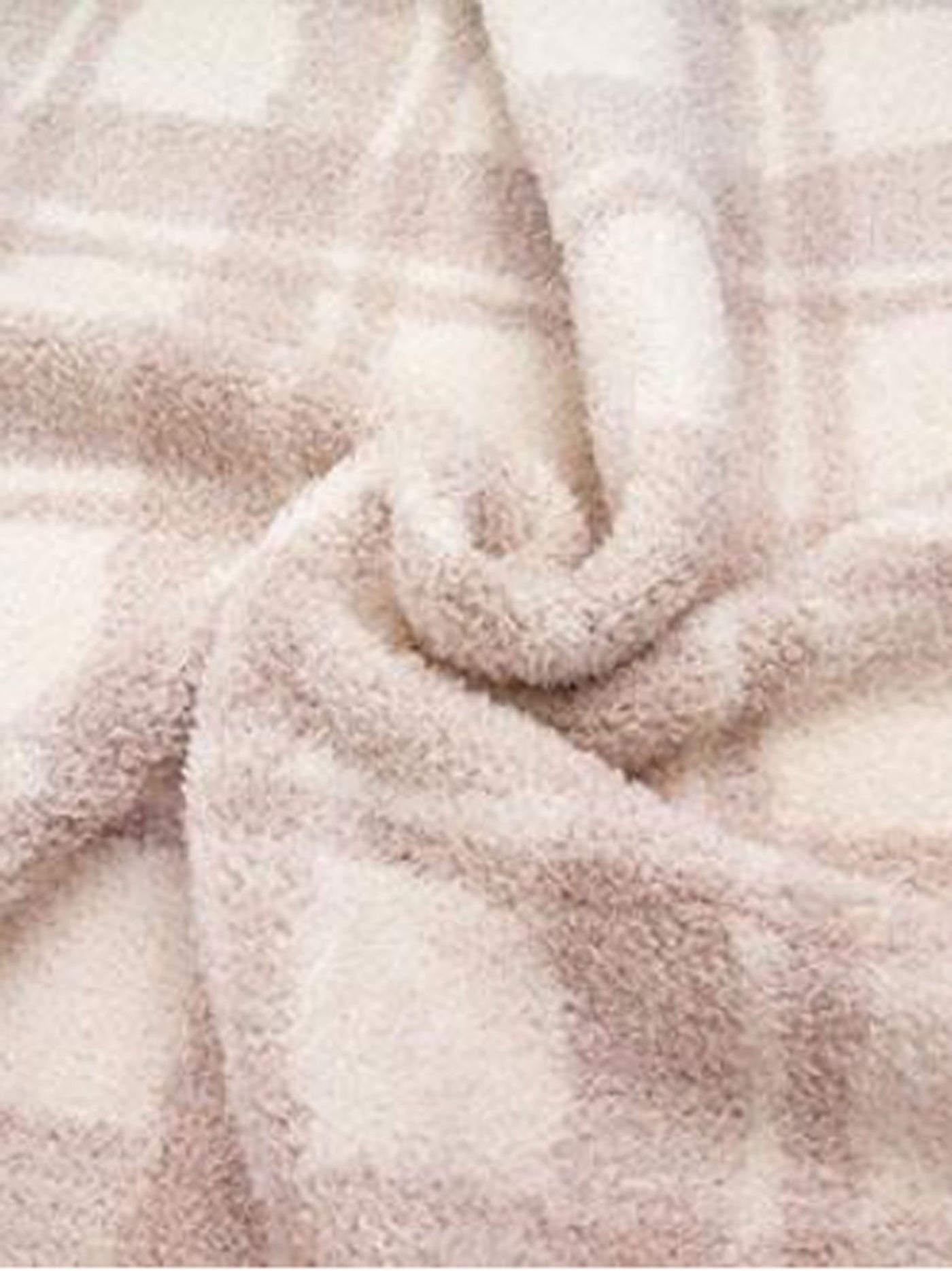 Jumbo Plaid Plush Blanket