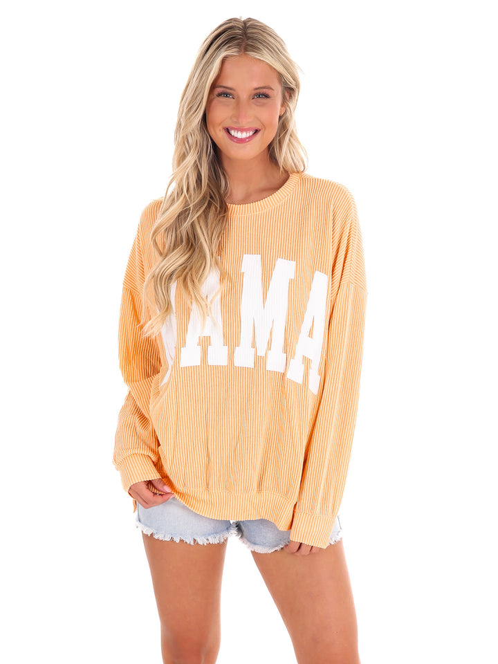 Mama Ribbed Pullover