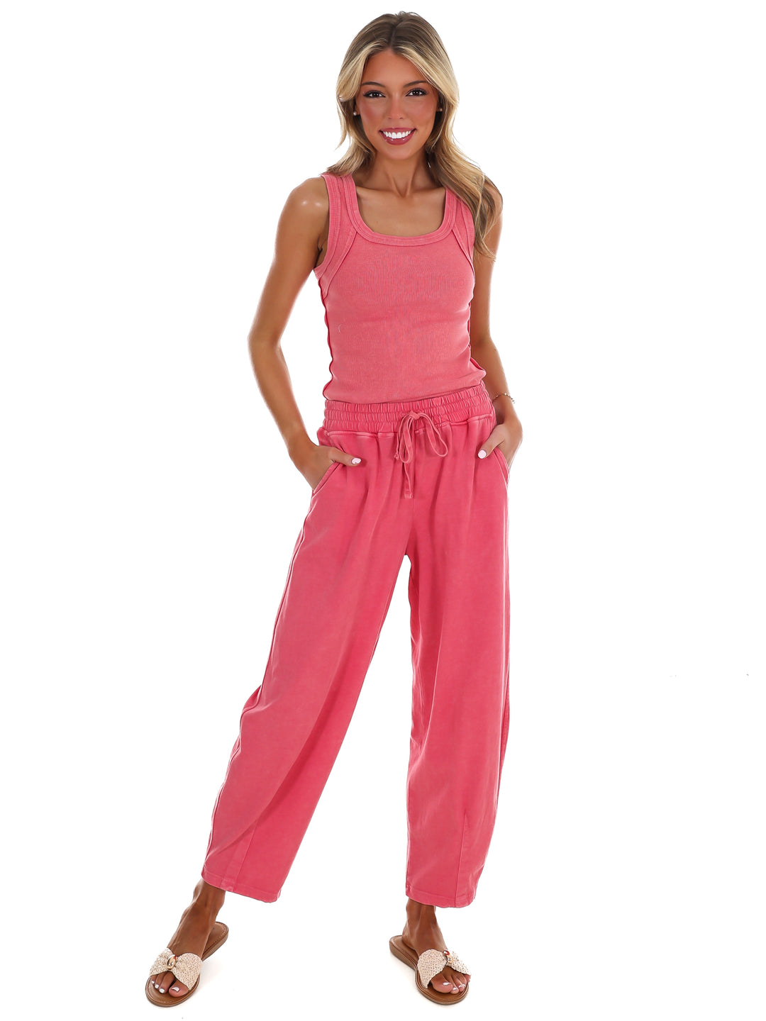 Run to You Ribbed Tank