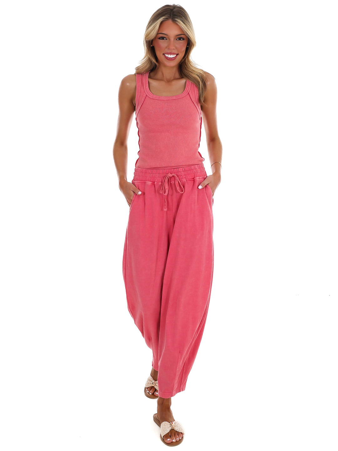 Run to You Ribbed Tank