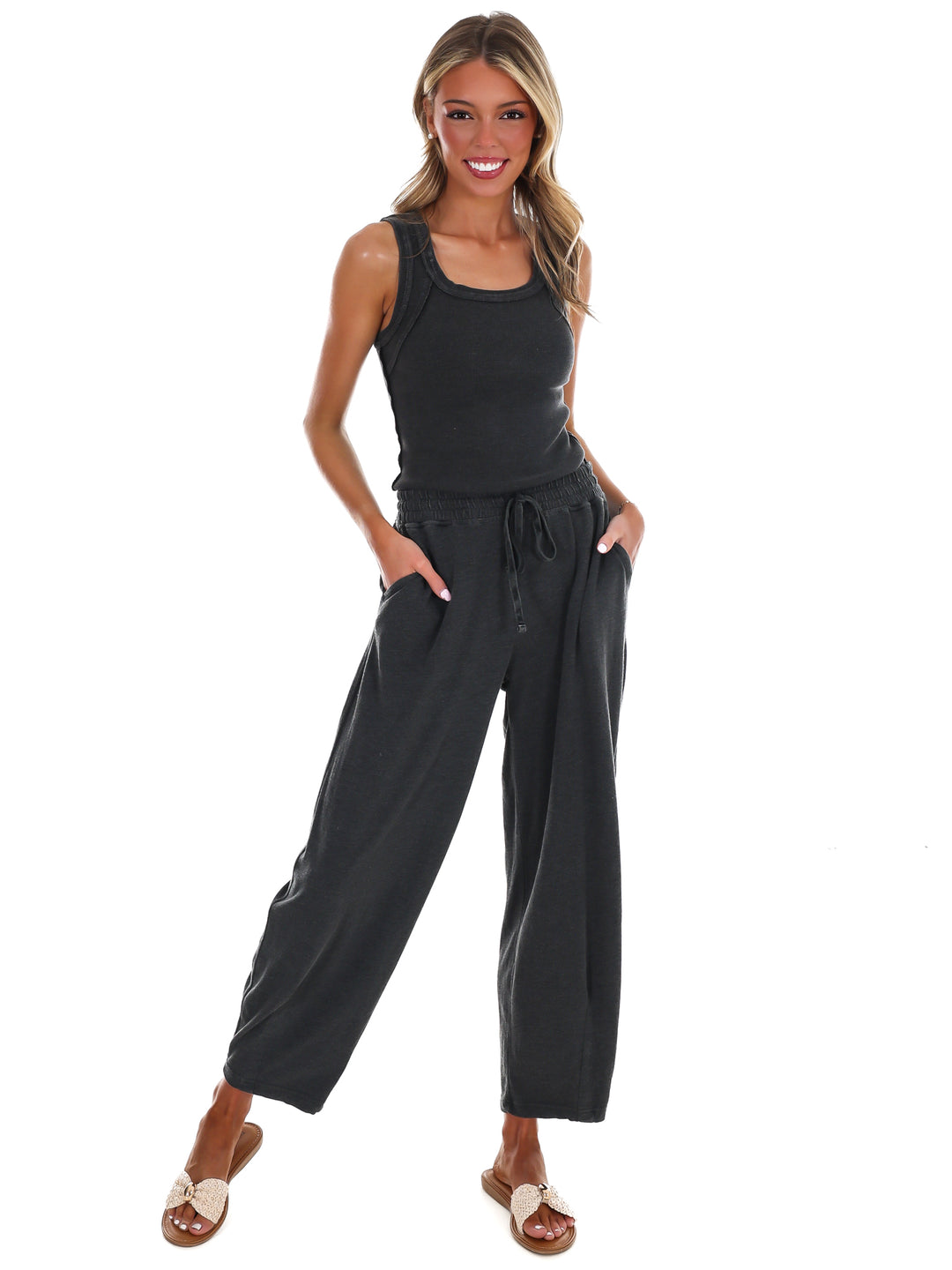 Run to You Ribbed Tank