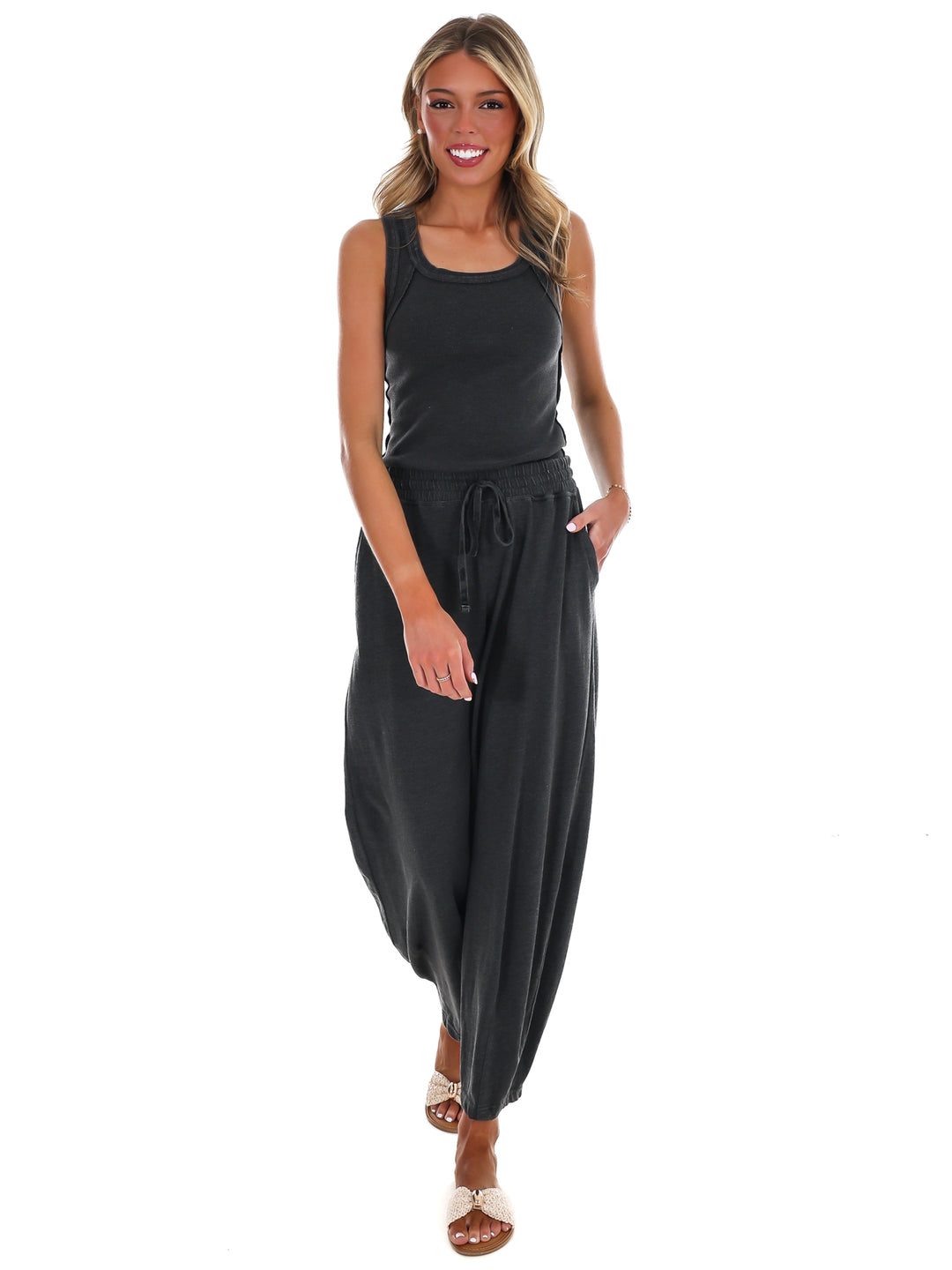 Run to You Ribbed Tank