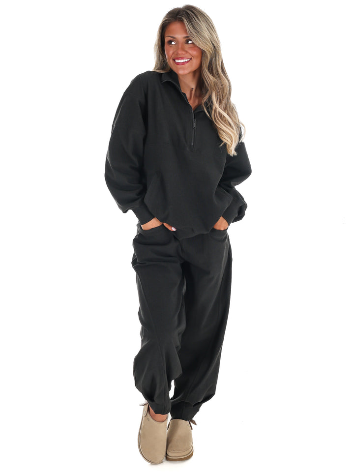 Ribbed Brushed Barrel Two Piece Set Doorbuster