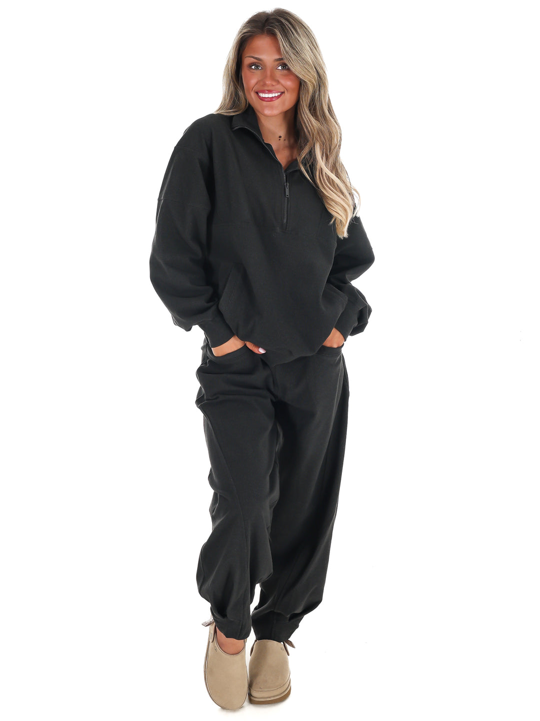 Ribbed Brushed Barrel Two Piece Set Doorbuster