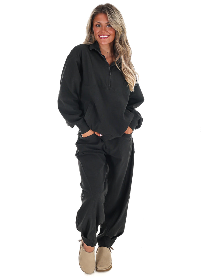 Ribbed Brushed Barrel Two Piece Set Doorbuster