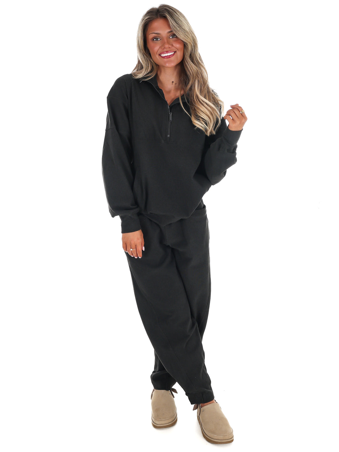 Ribbed Brushed Barrel Two Piece Set Doorbuster