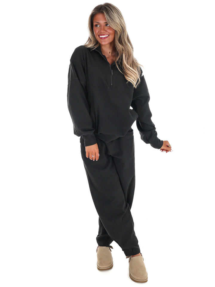 Ribbed Brushed Barrel Two Piece Set Doorbuster