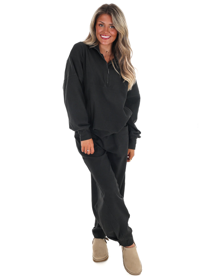 Ribbed Brushed Barrel Two Piece Set Doorbuster