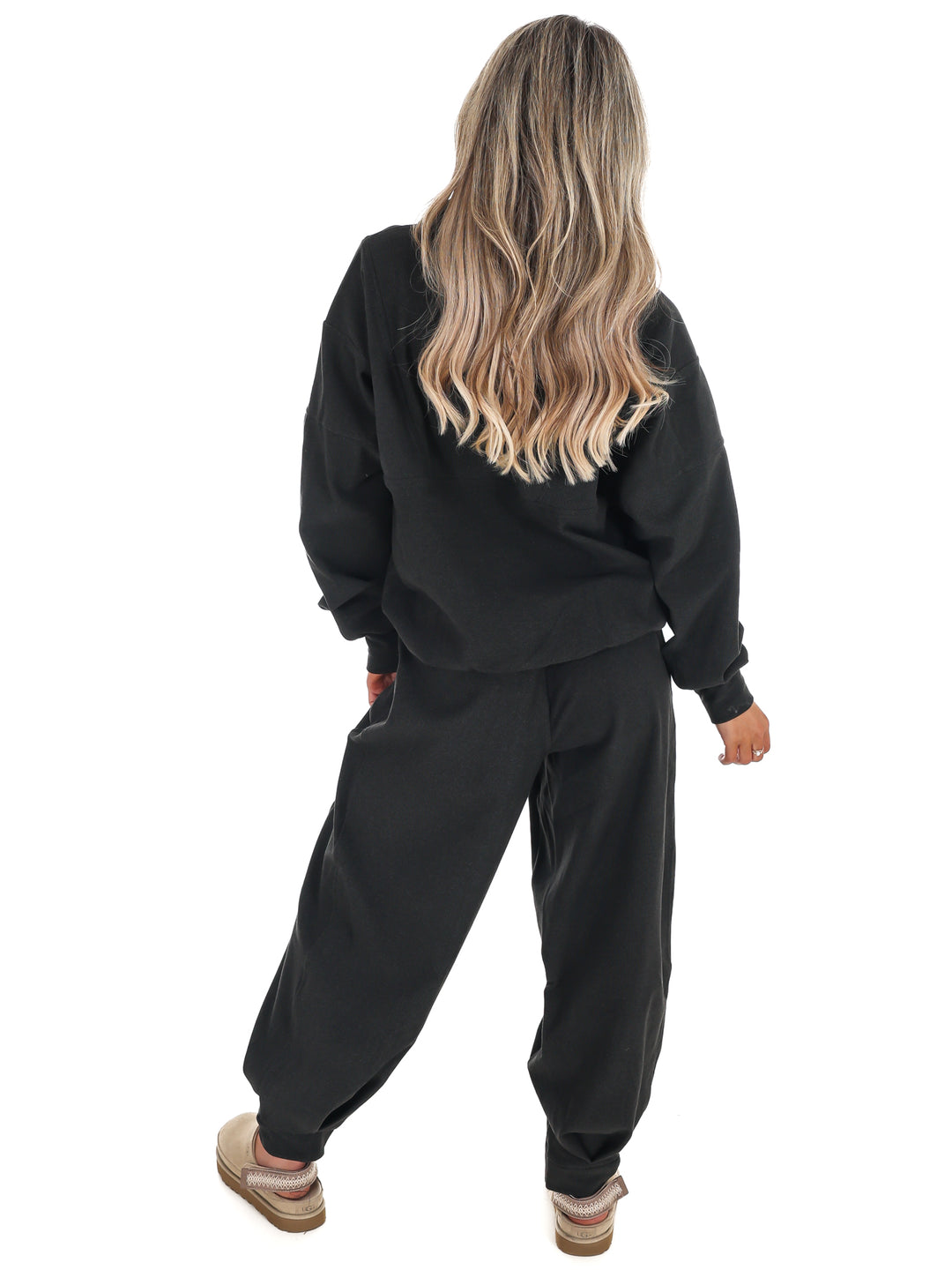 Ribbed Brushed Barrel Two Piece Set Doorbuster