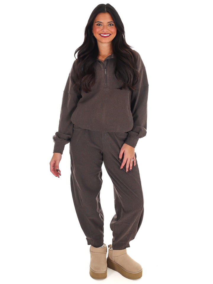 Ribbed Brushed Barrel Two Piece Set Doorbuster