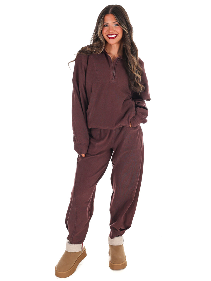 Ribbed Brushed Barrel Two Piece Set Doorbuster