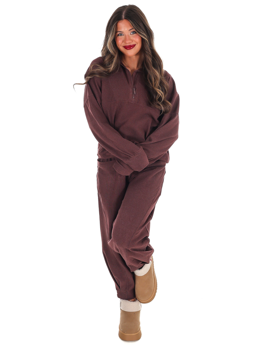 Ribbed Brushed Barrel Two Piece Set Doorbuster