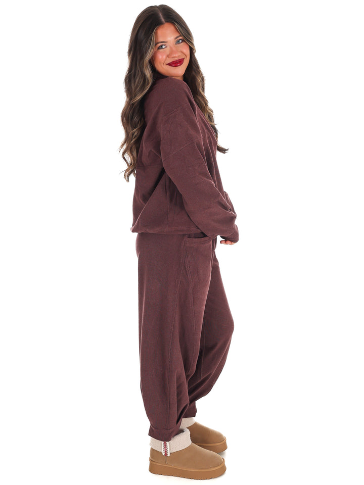 Ribbed Brushed Barrel Two Piece Set Doorbuster