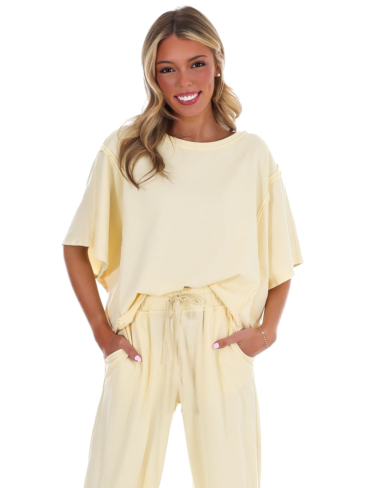 One Call Away Boxy Top