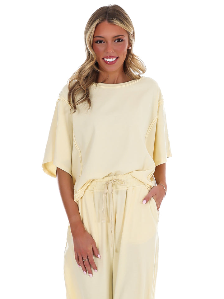 One Call Away Boxy Top