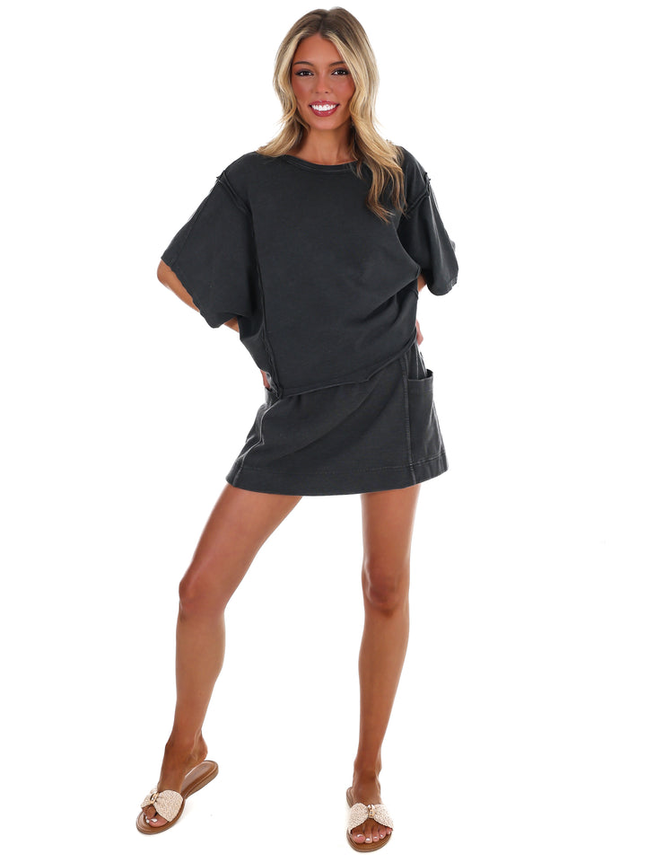 One Call Away Boxy Top