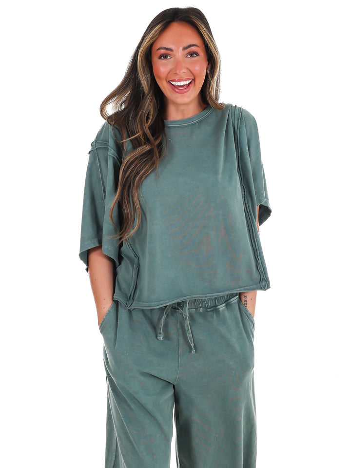 One Call Away Boxy Top