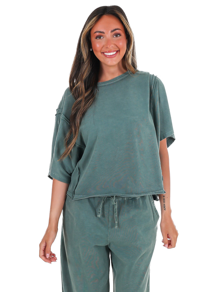 One Call Away Boxy Top