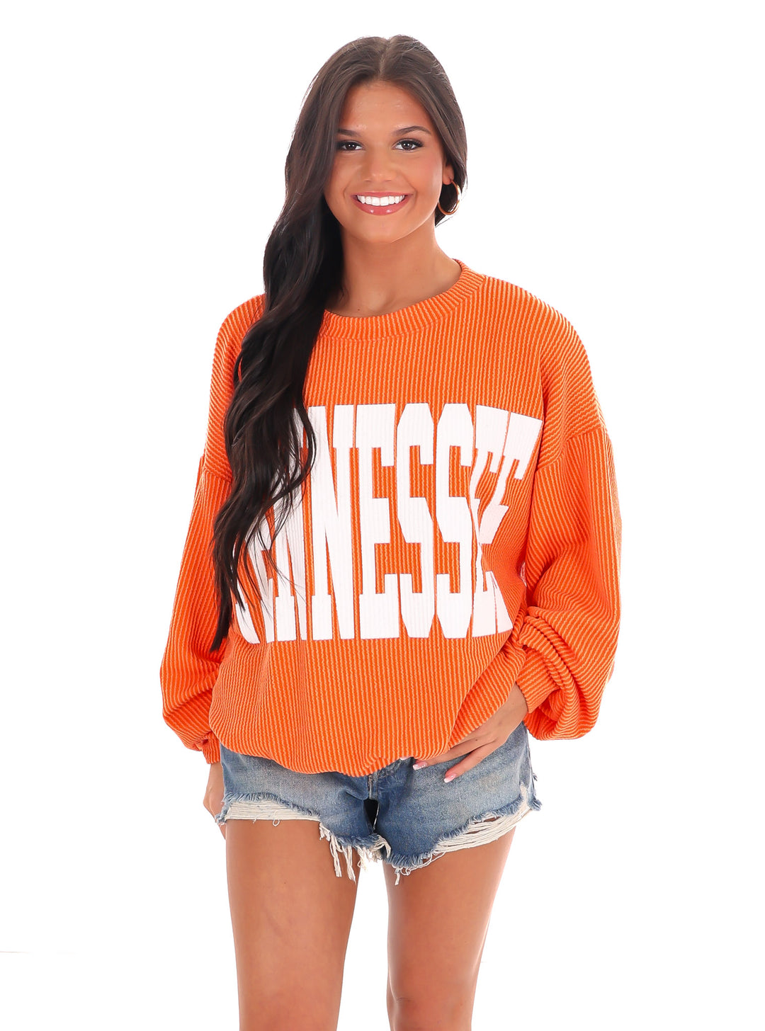 Tennessee Ribbed Oversized Pullover