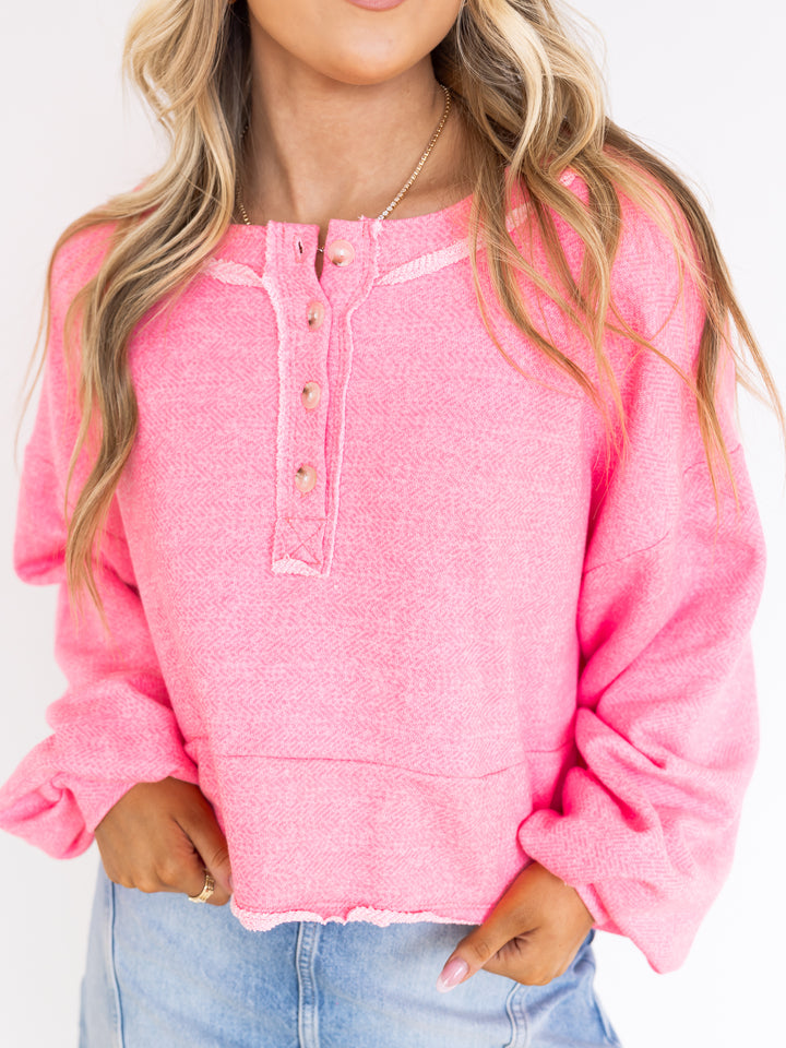 Speechless Cropped Pullover