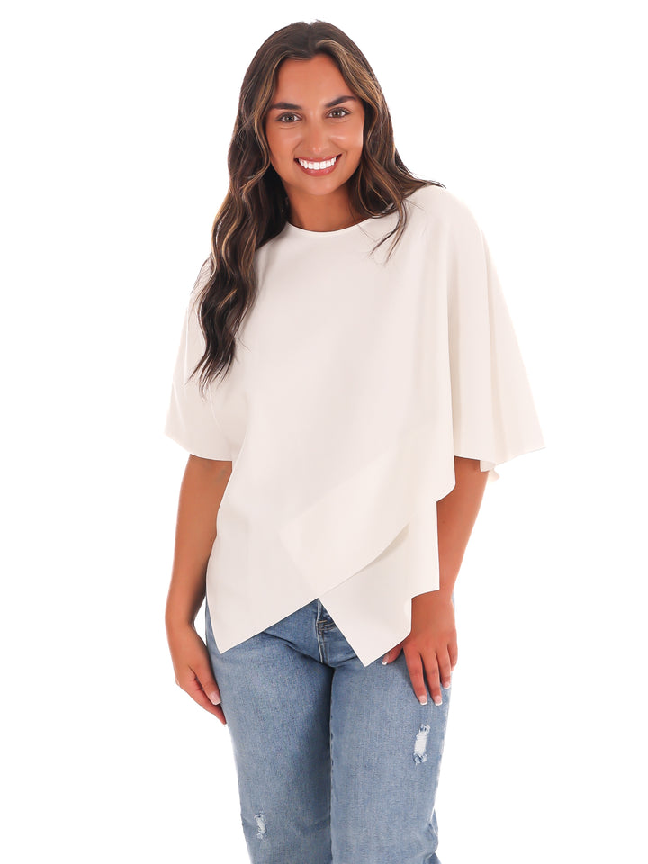 Dreamy Days Asymmetric Poncho Top