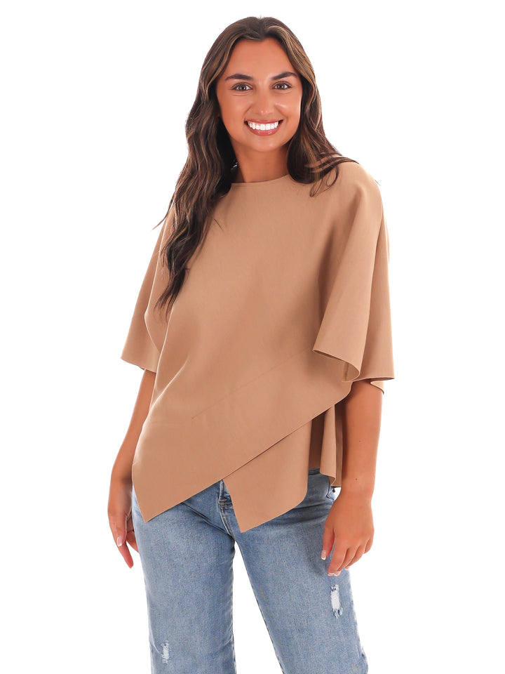 Dreamy Days Asymmetric Poncho Top