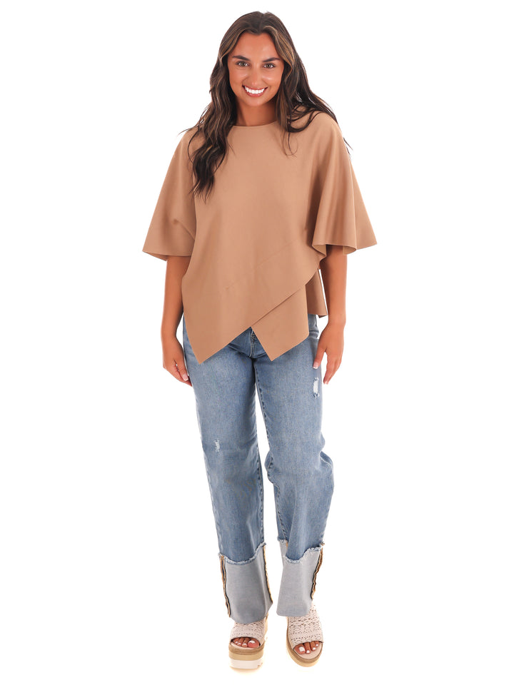 Dreamy Days Asymmetric Poncho Top